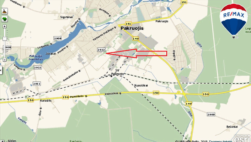 Parduodamas sklypas J. Janonio g., Panevėžyje, 169 a ploto 1