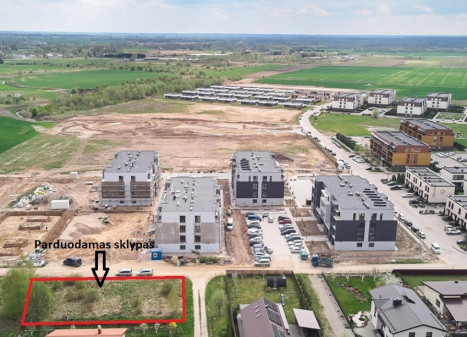 Parduodamas kitos paskirties sklypas Šermukšnių , Karkazų k., Kauno r. sav., 8.45 a ploto