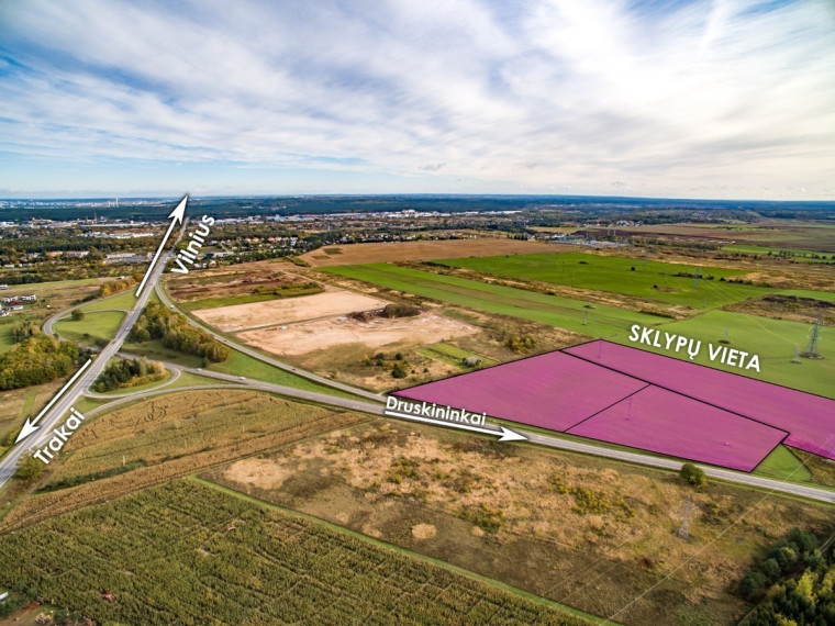 Parduodamas kitos paskirties sklypas Trakų Vokė, Dobrovolės k., Vilniaus m. sav., 530.51 a ploto 1