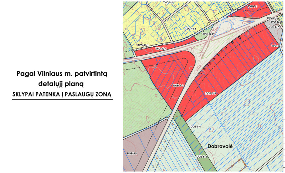 Parduodamas kitos paskirties sklypas Trakų Vokė, Dobrovolės k., Vilniaus m. sav., 530.51 a ploto 4