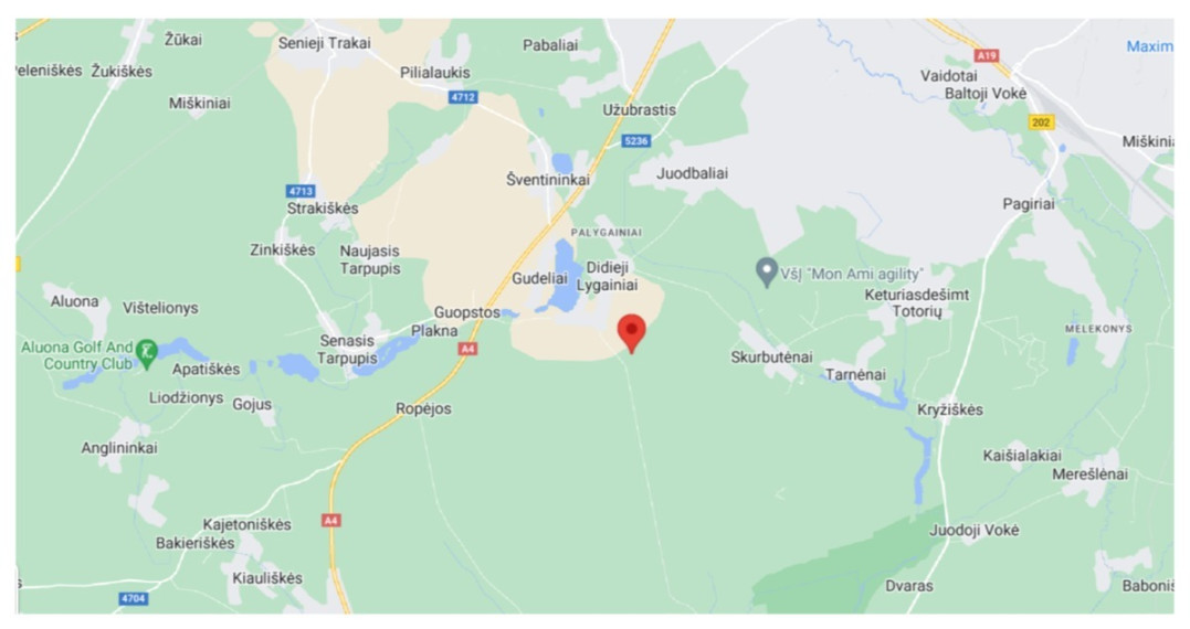 Parduodamas  sklypas Pakrempės g., Didžiųjų Lygainių k., Vilniaus r. sav., 10.47 a ploto 13