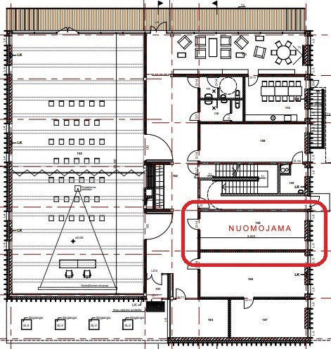 Nuomojamos administracinės patalpos Vaidilutės g., Valakampiai, Vilniaus m., Vilniaus m. sav., 32.02 m2 ploto 13