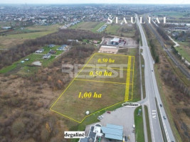Parduodamas komercinės paskirties sklypas Vilniaus g., Vijolių k., Vijolių k., Šiaulių r. sav., 50 a ploto 1