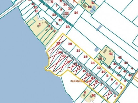Parduodamas namų valdos paskirties sklypas Žvejų g., Jakštaičiukų k., Jakštaičiukų k., Šiaulių r. sav., 14.23 a ploto 2