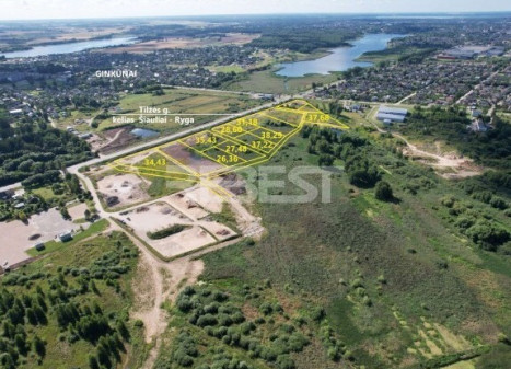 Parduodamas komercinės paskirties sklypas Tilžės g., Gubernija, Šiaulių m., Šiaulių m. sav., 37.68 a ploto