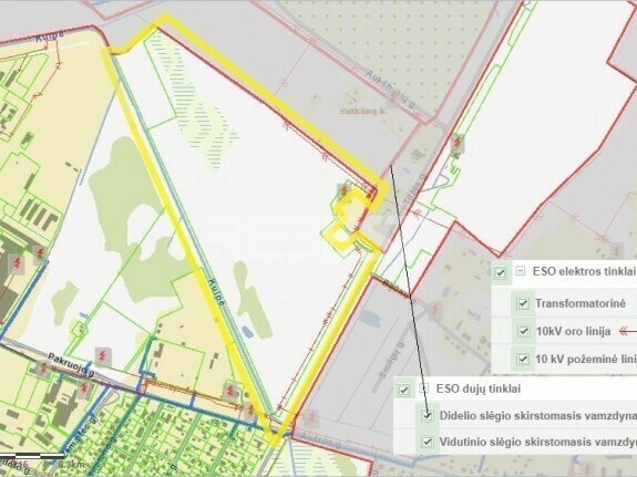Parduodamas komercinės paskirties sklypas Tilžės g., Gubernija, Šiaulių m., Šiaulių m. sav., 37.68 a ploto 3