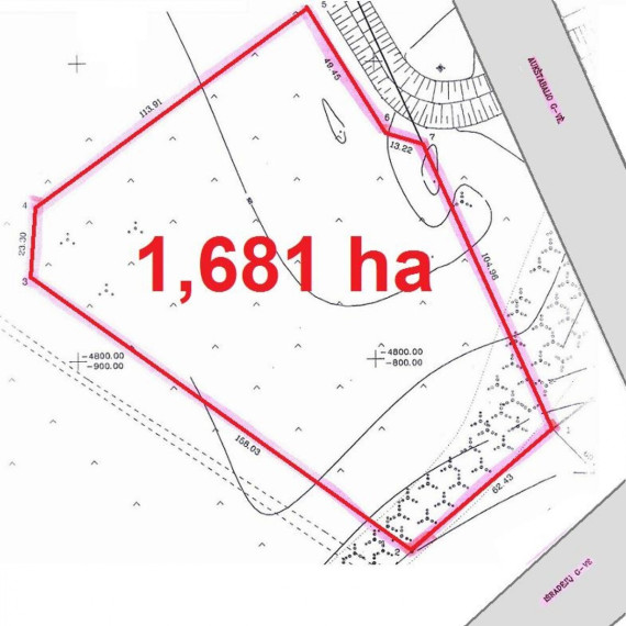 Nuomojamas komercinės paskirties sklypas Baltų g., Lieporiai, Šiaulių m., Šiaulių m. sav., 168 a ploto 2