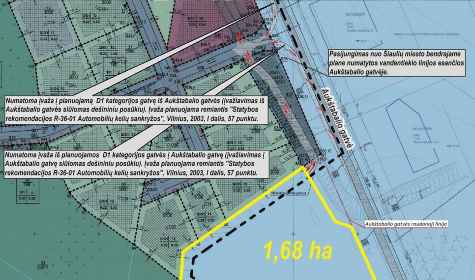 Parduodamas komercinės paskirties sklypas Baltų g., Verduliai, Šiaulių m., Šiaulių m. sav., 168 a ploto 4