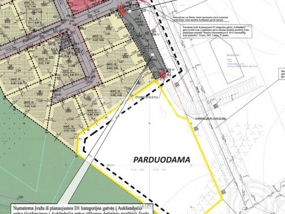 Parduodamas komercinės paskirties sklypas Baltų g., Verduliai, Šiaulių m., Šiaulių m. sav., 168 a ploto 4