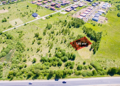 Parduodamas kitos paskirties sklypas Panendrės g., Molainiai, Panevėžio m., Panevėžio m. sav., 7.85 a ploto