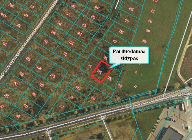 Parduodamas kitos paskirties sklypas Panendrės g., Molainiai, Panevėžio m., Panevėžio m. sav., 7.85 a ploto 5