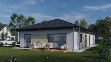 Parduodamas namas Mikalojaus Koperniko g., Didžiasalio k., Vilniaus r. sav., 141.29 m2 ploto, 1 aukštai 24