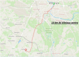 Parduodamas namas Gvazdikų g., Didžiasalio k., Vilniaus r. sav., 130 m2 ploto, 1 aukštai 23