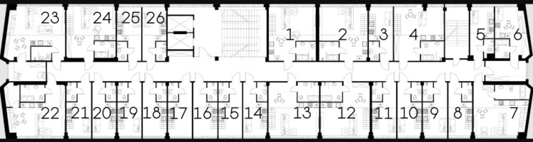 Parduodamas butas Kalvarijų g., Šnipiškės, Vilniaus m., Vilniaus m. sav., 54.19 m2 ploto, 3 kambariai 16