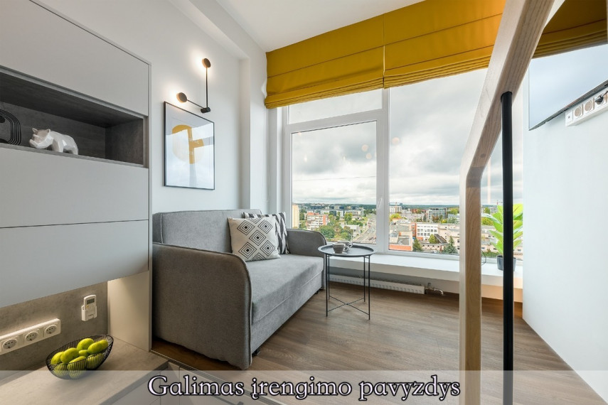 Parduodamas butas Kalvarijų g., Šnipiškės, Vilniaus m., Vilniaus m. sav., 25 m2 ploto, 2 kambariai 3