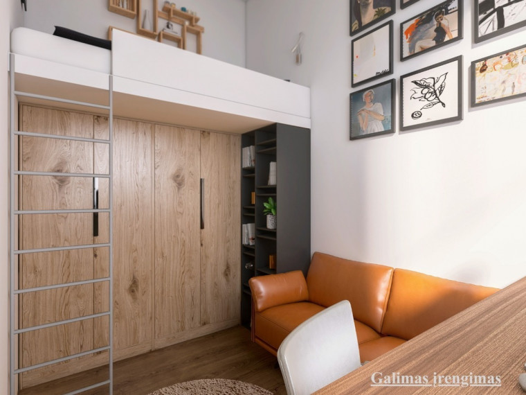 Parduodamas butas Kalvarijų g., Šnipiškės, Vilniaus m., Vilniaus m. sav., 72.27 m2 ploto, 3 kambariai 6