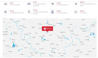 Nuomojamas butas Ežerėlių g., Avižieniai, Vilniaus m., Vilniaus m. sav., 61.33 m2 ploto, 2 kambariai 8