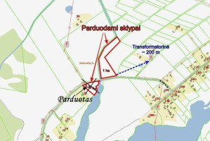 Parduodamas  sklypas Klevų g., Kiemelių k., Vilniaus r. sav., 100 a ploto 5