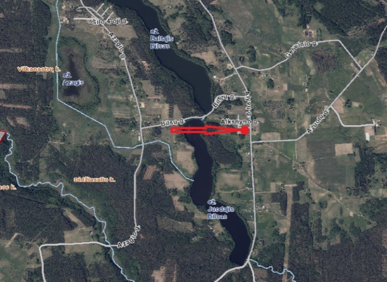 Parduodamas kitos paskirties sklypas Dobilų g., Didžiasalio k., Druskininkų sav., 12.4 a ploto 12
