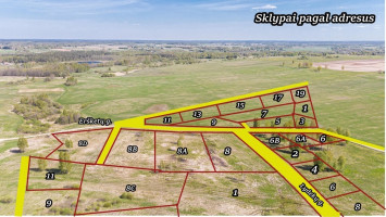 Parduodamas  sklypas Variekos k., Širvintų r. sav., 15.16 a ploto 6