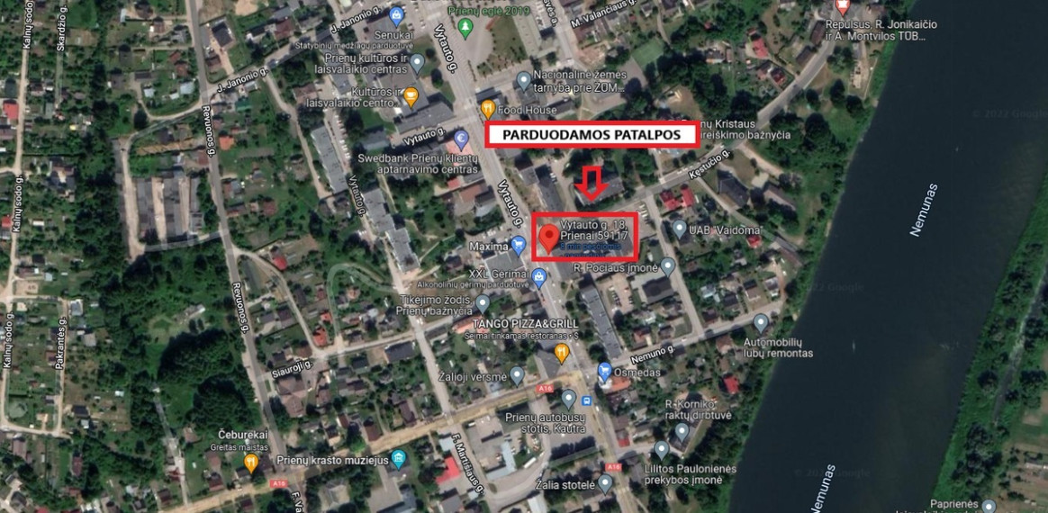 Parduodamos administracinės, paslaugų, prekybos, sandėliavimo patalpos Vytauto g., Prienų m., Prienų r. sav., 751.77 m2 ploto 20
