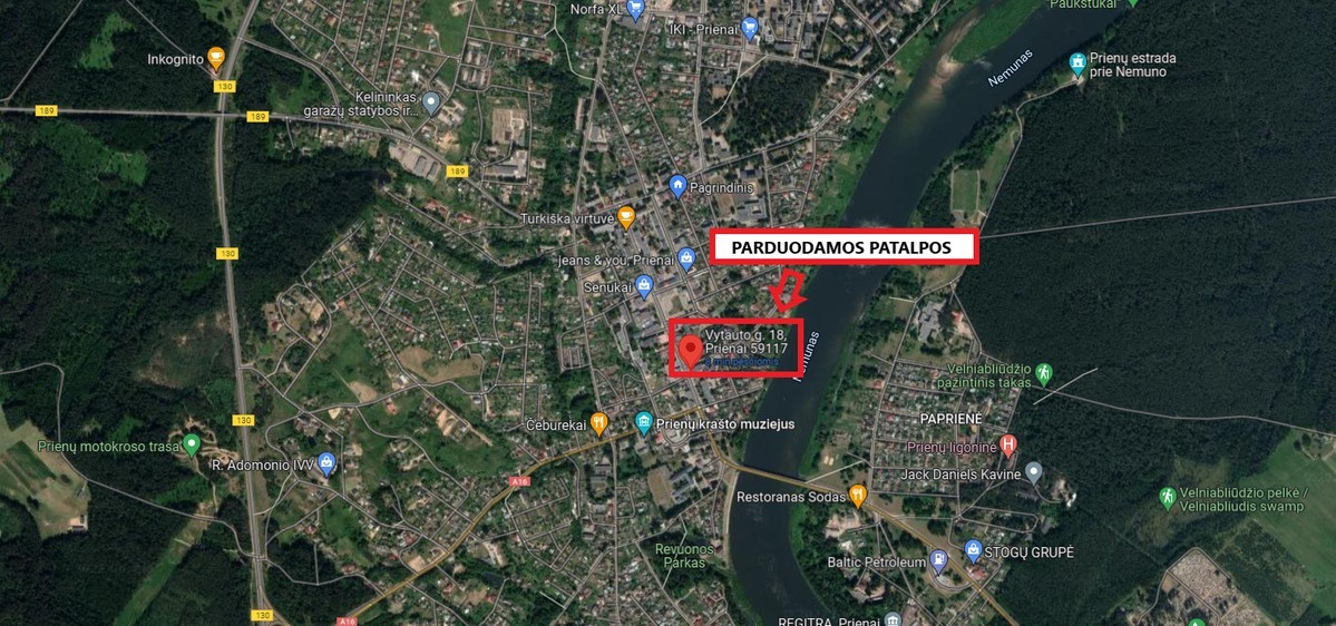 Parduodamos administracinės, paslaugų, prekybos, sandėliavimo patalpos Vytauto g., Prienų m., Prienų r. sav., 751.77 m2 ploto 21