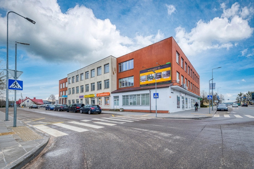 Parduodamos administracinės, paslaugų, prekybos, sandėliavimo patalpos Vytauto g., Prienų m., Prienų r. sav., 751.77 m2 ploto 1