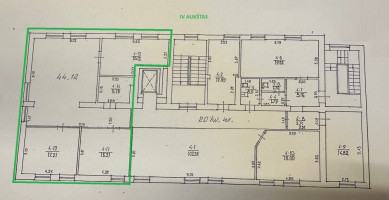Nuomojamos administracinės, kitos paskirties, paslaugų, prekybos patalpos Mindaugo. g., Naujamiestis, Vilniaus m., Vilniaus m. sav., 120 m2 ploto 28