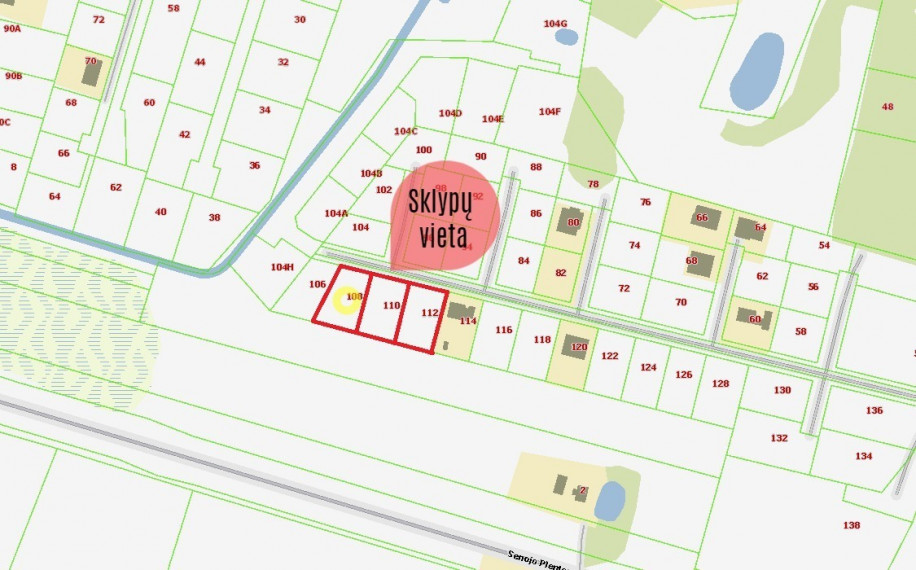 Parduodamas kitos paskirties sklypas Punsko g., Likiškių k., Alytaus r. sav., 10.14 a ploto 2