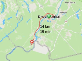 Parduodamas  sklypas Nemuno kel., Lipliūnų k., Druskininkų sav., 20 a ploto 10