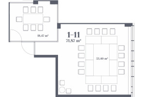 Nuomojamos administracinės, paslaugų, prekybos patalpos Vytenio g., Naujamiestis, Vilniaus m., Vilniaus m. sav., 191.79 m2 ploto 13