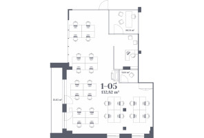 Nuomojamos administracinės, paslaugų, prekybos patalpos Vytenio g., Naujamiestis, Vilniaus m., Vilniaus m. sav., 191.79 m2 ploto 16