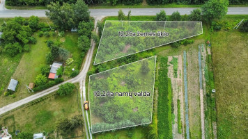 Parduodamas  sklypas Žalioji g., Piliuonos k., Kauno r. sav., 10.24 a ploto 2