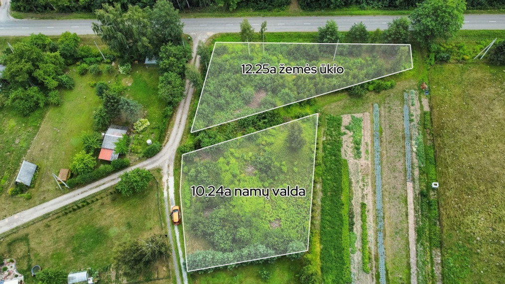 Parduodamas sklypas Žalioji g., Piliuonos k., Kauno r. sav., 10.24 a ploto 2