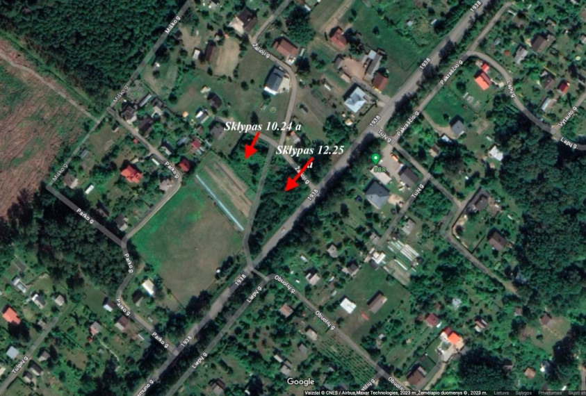 Parduodamas  sklypas Žalioji g., Piliuonos k., Kauno r. sav., 22.49 a ploto 14