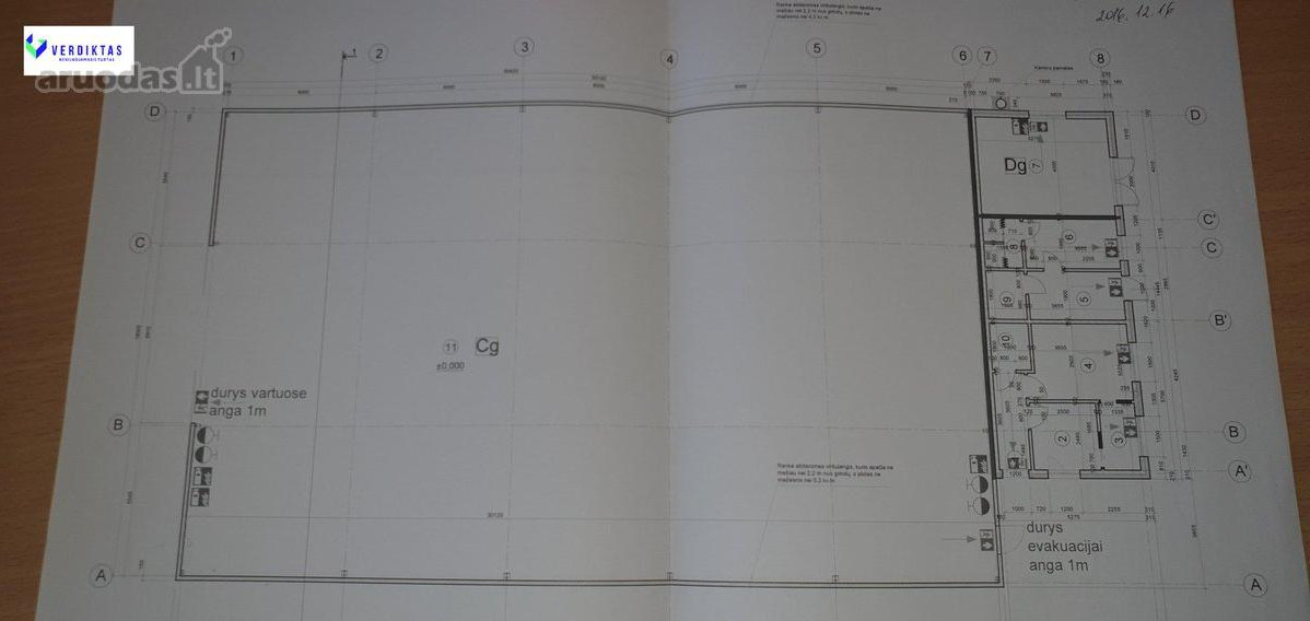 Parduodamos patalpos Sidabrio g., Putinai, Alytaus m., Alytaus m. sav., 1420.00 m² ploto 11