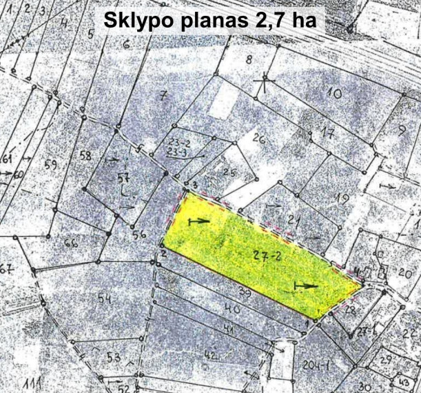 Parduodamas kitos paskirties sklypas Lazdėnų k., Elektrėnų sav., 270 a ploto 10