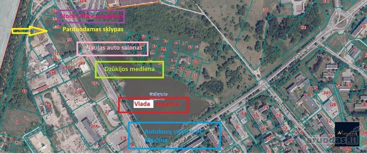 Parduodamas sklypas Naujoji g., Putinai, Alytaus m., Alytaus m. sav., 15.00 a ploto 22