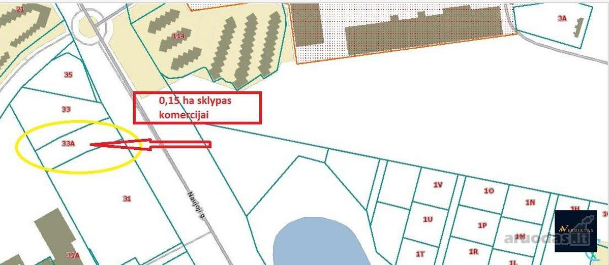 Parduodamas sklypas Naujoji g., Putinai, Alytaus m., Alytaus m. sav., 15.00 a ploto 21