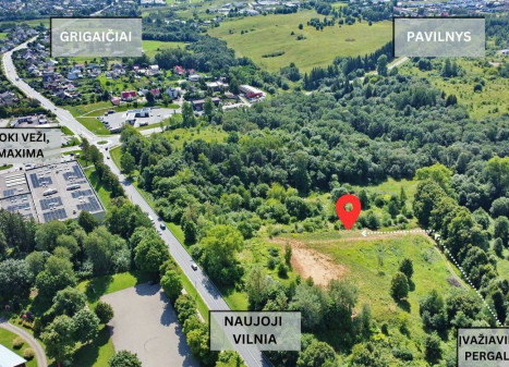 Parduodamas  sklypas Nikolajaus Krainskio, Naujoji Vilnia, Vilniaus m., Vilniaus m. sav., 8 a ploto