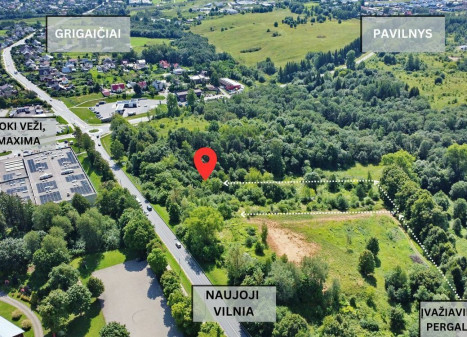 Parduodamas  sklypas Nikolajaus Krainskio , Naujoji Vilnia, Vilniaus m., Vilniaus m. sav., 11.8 a ploto