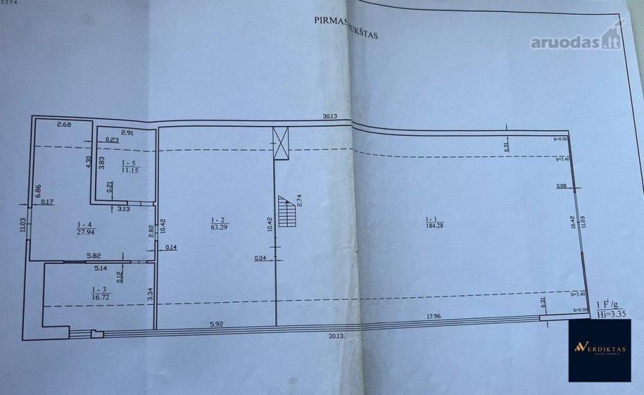 Nuomojamos patalpos Naujoji g., Putinai, Alytaus m., Alytaus m. sav., 310.00 m² ploto 13