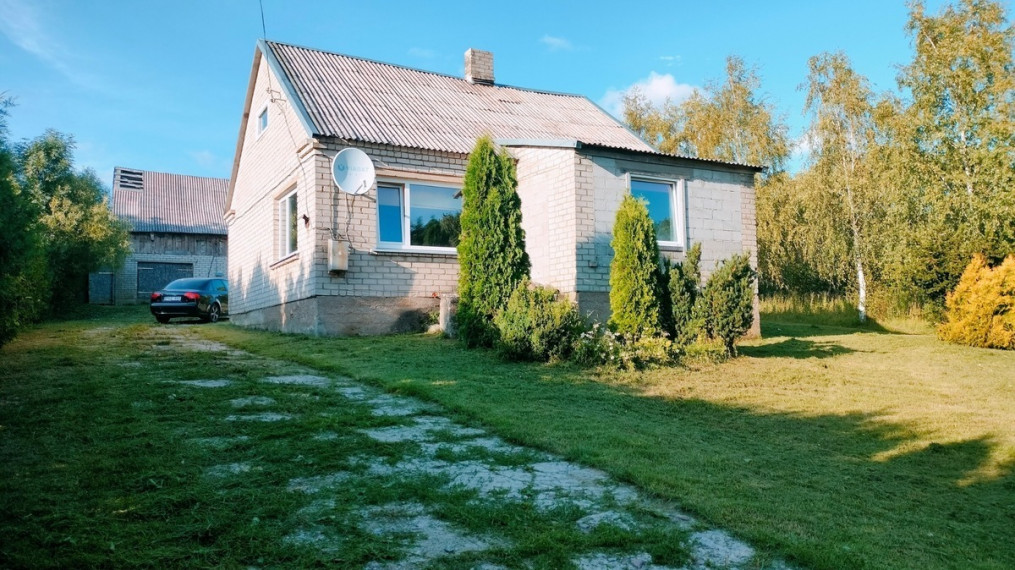 Parduodamas namas Salantų g.35, Erlėnų k., Kretingos r. sav., 67.63 m2 ploto, 1 aukštai 1