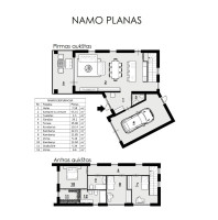 Parduodamas namas Šaulio g.34, Bajorų k., Vilniaus r. sav., 161.5 m2 ploto, 2 aukštai 3