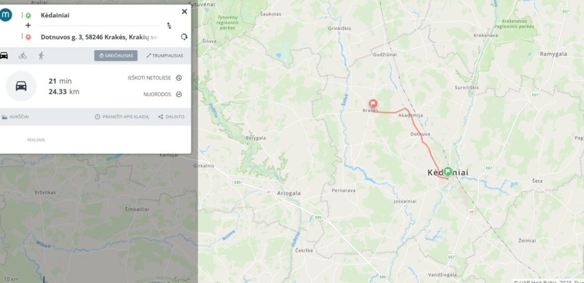 Parduodamas namas Dotnuvos g., Krakių mstl., Kėdainių r. sav., 82.91 m2 ploto, 1 aukštai 7