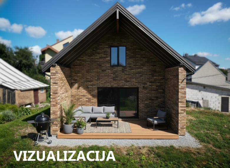Parduodamas namas Brolybės g., Aukštieji Šančiai, Kauno m., Kauno m. sav., 79.97 m2 ploto, 1 aukštai 4
