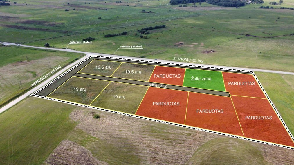 Parduodamas sklypas Pakryžės k., Vilniaus r. sav., 19.50 a ploto 3