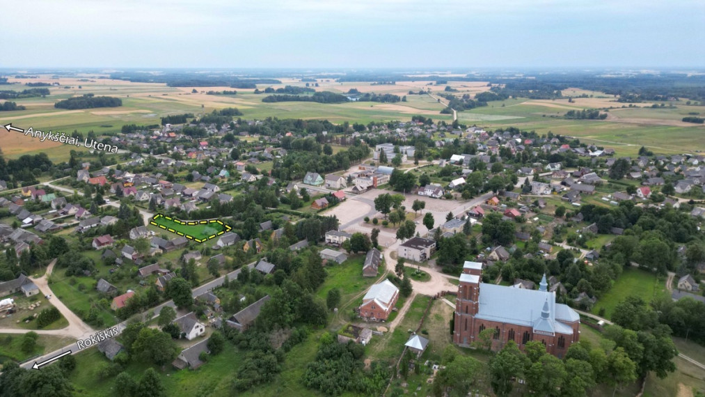 Parduodamas sklypas Jaunystės g., Kamajų mstl., Rokiškio r. sav., 18.3 a ploto 6