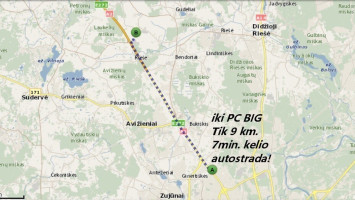Parduodamas sklypų kvartalas šalia Galinės dvaro 9