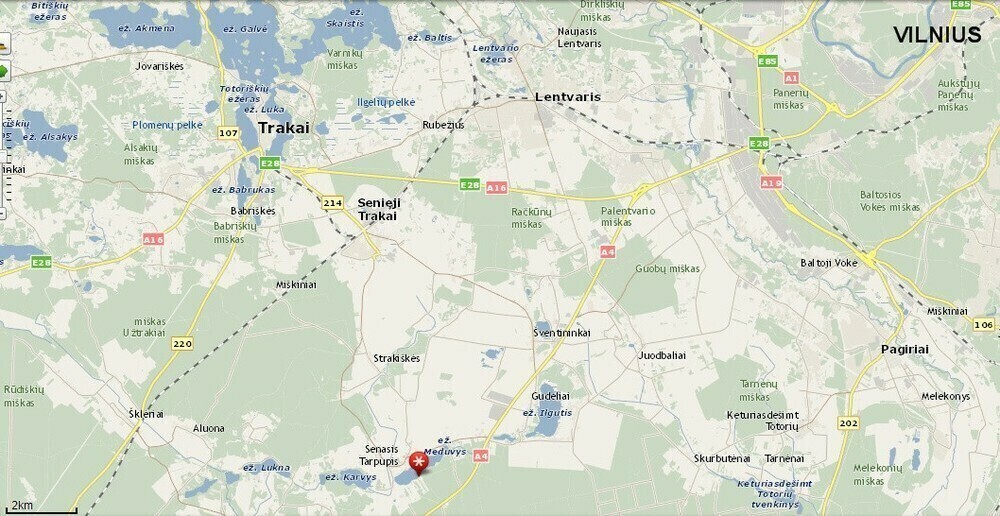 Parduodamas sklypas su ežero pakrante, Senojo Tarpupio k. Trakų raj 27